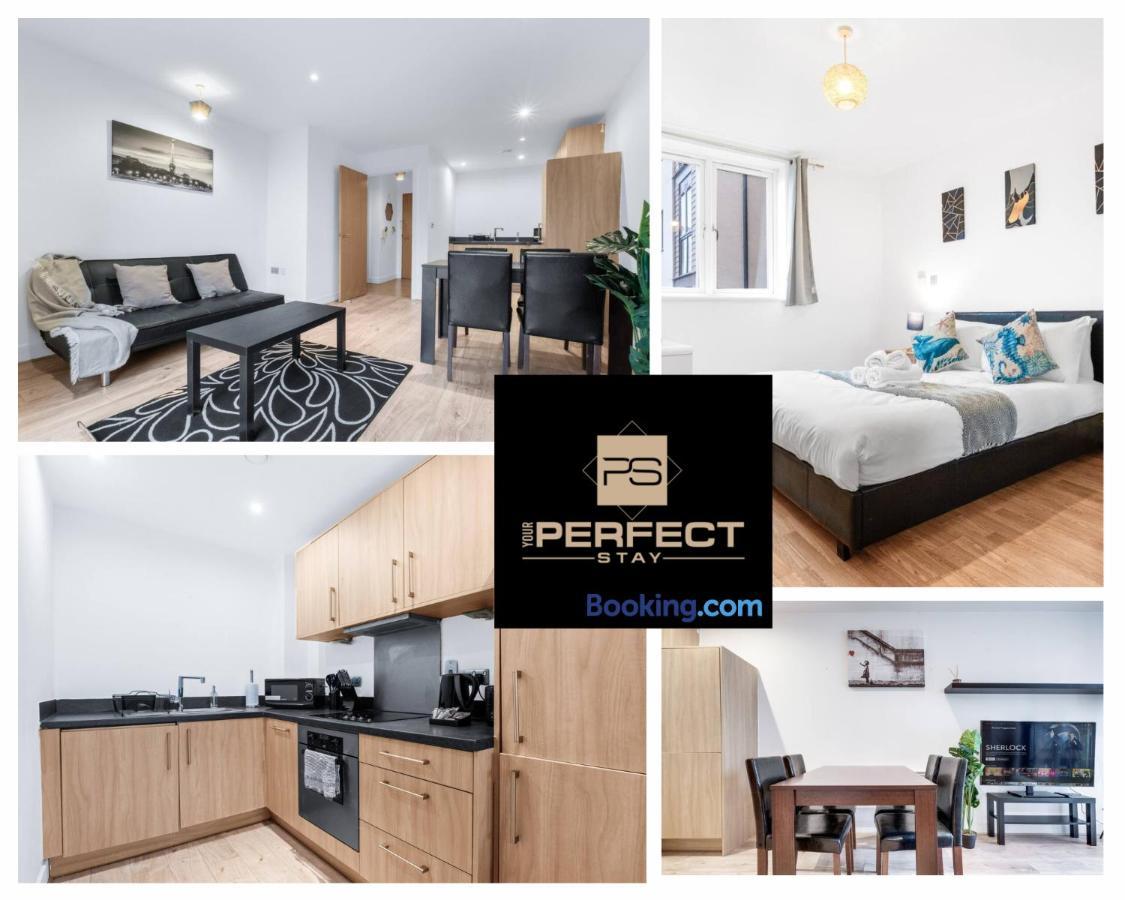 Mercury Suite City Centre Netflix Dedicated Workspace By Your Perfect Stay Short Lets Birmingham Eksteriør bilde